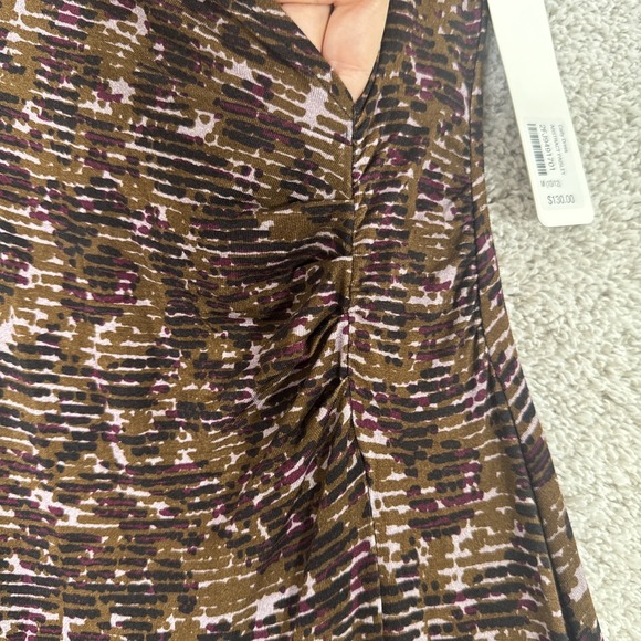 Soft Surroundings Caity Wrap Dress‎ Abstract Paisley Print Size M(10/12) - Picture 7 of 12